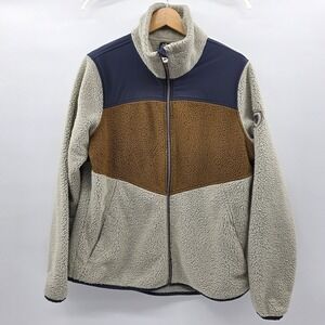 Kuhl Jacket Womens Large Fleece Prism Full Zip Sherpa Colorblock Outdoor Hiking